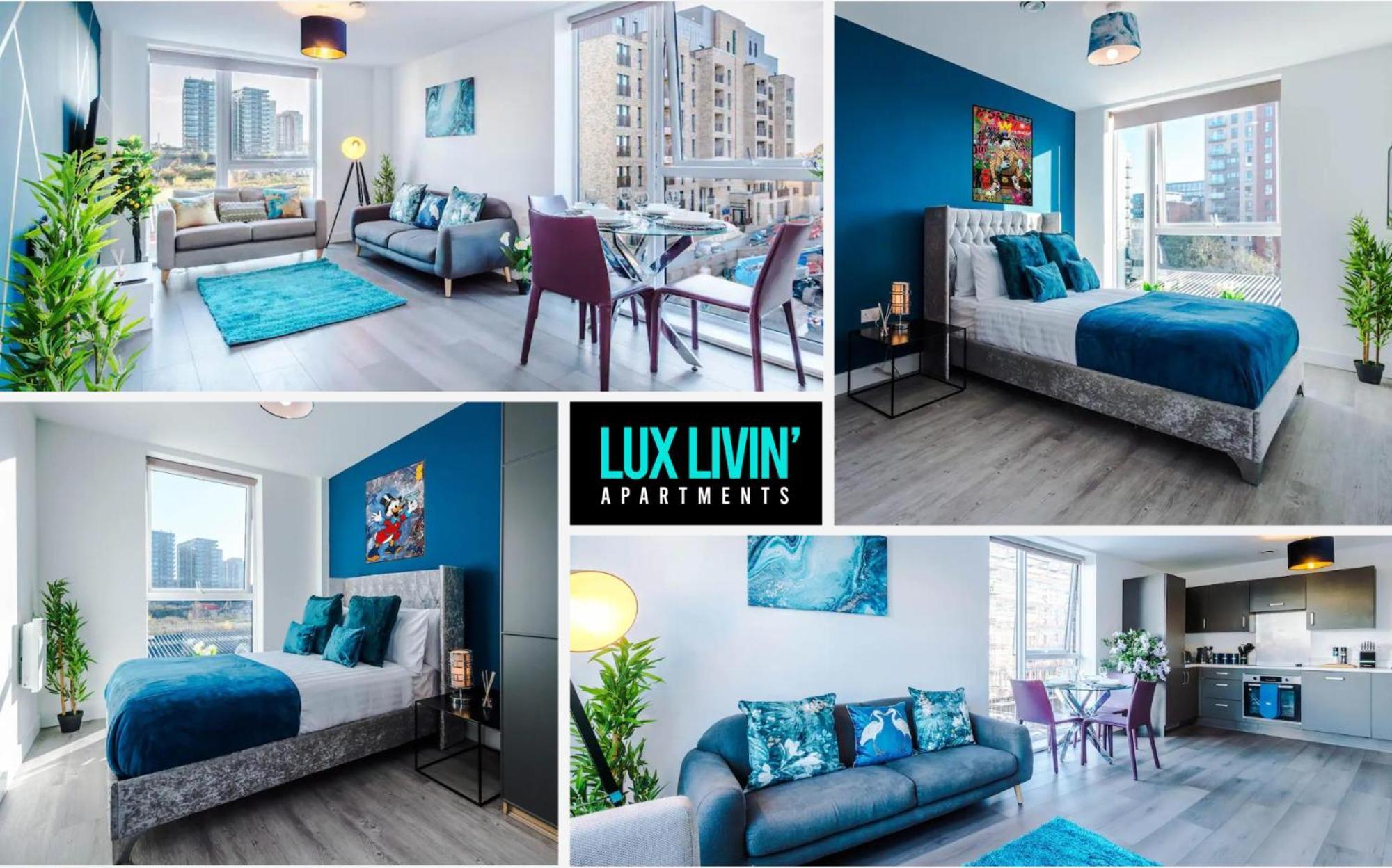 Lux Livin' Apartments - Luxury 5 Bed Apartment Manchester City Centre 外观 照片