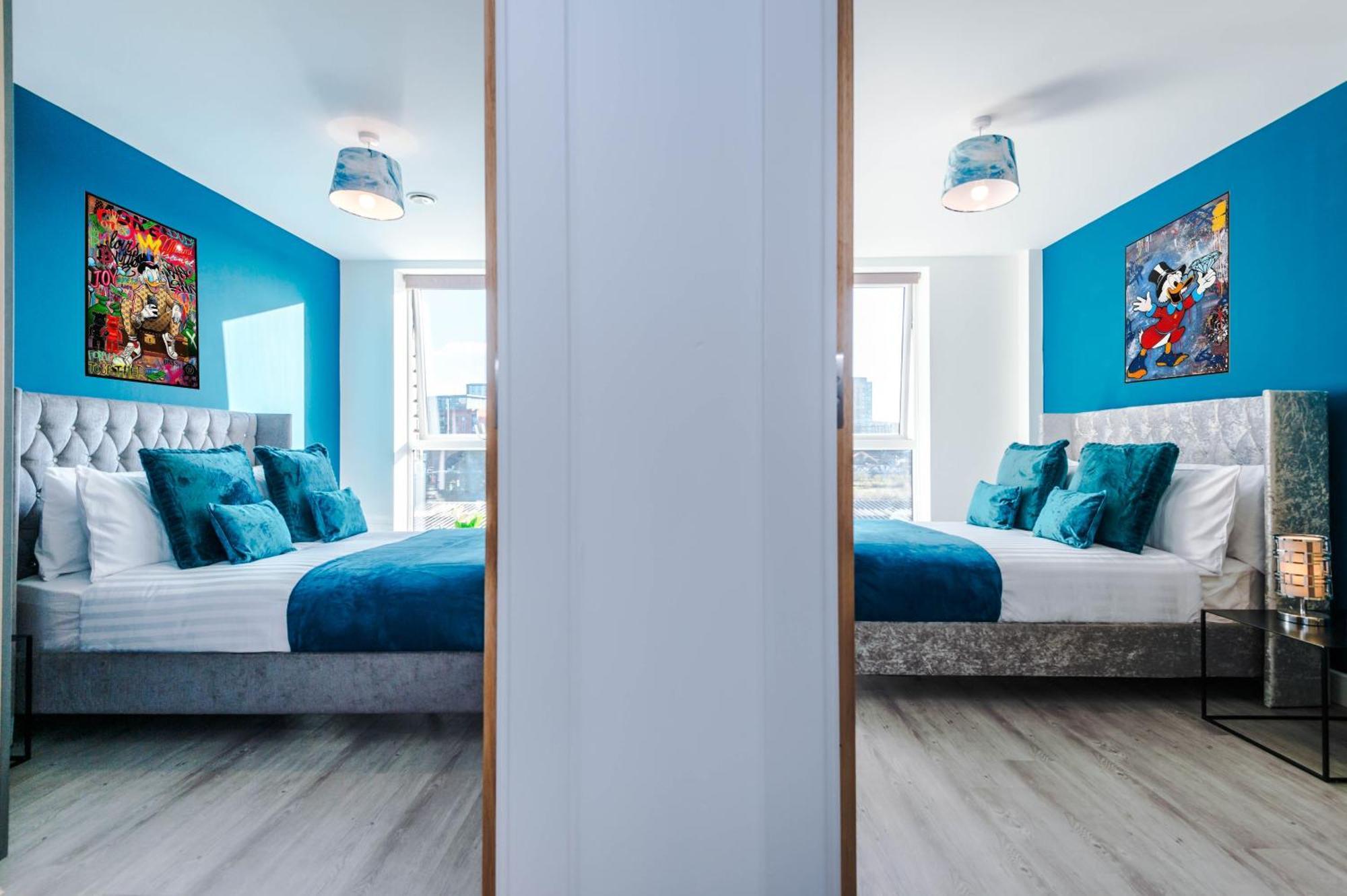Lux Livin' Apartments - Luxury 5 Bed Apartment Manchester City Centre 外观 照片