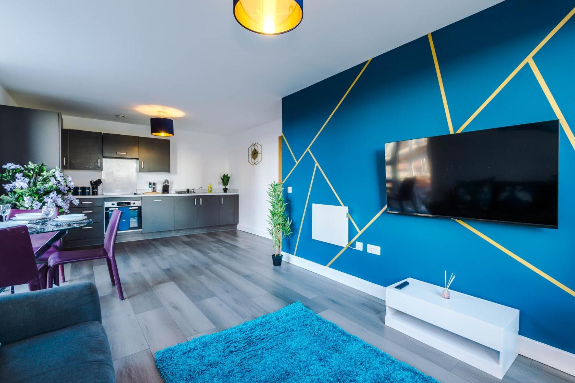 Lux Livin' Apartments - Luxury 5 Bed Apartment Manchester City Centre 外观 照片